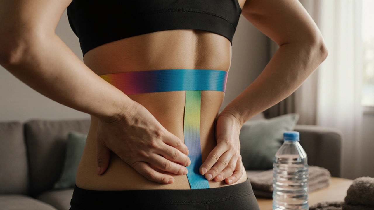 Tejpování pro zdraví: jak správně používat kinesiologický tejp na úlevu od bolesti a podporu pohybu