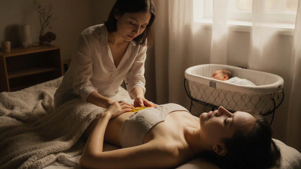 Přírodní masáž po porodu: jak zmírnit bolest a zrychlit hojení