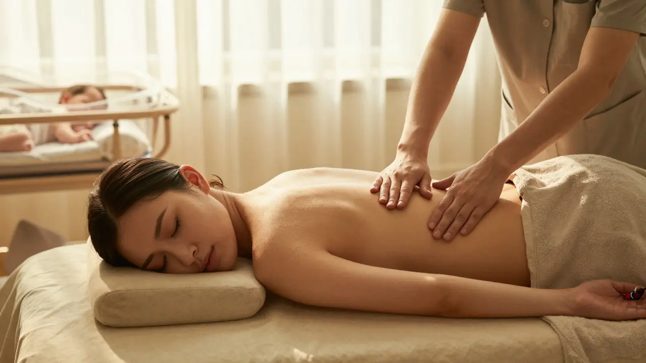 Těhotenská masáž pro rychlejší zotavení po porodu: jak pomůže tělu a duši