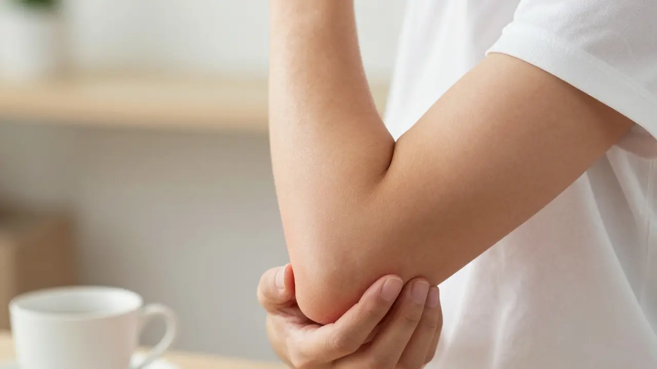 Co je tenisový loket? Příznaky, příčiny a účinné řešení tejpováním
